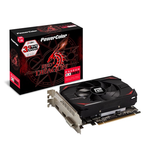 PowerColor 라데온 RX 550 레드드래곤 DH D5 2GB