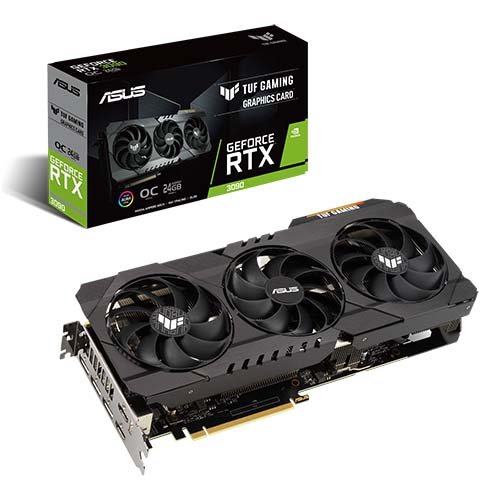 ASUS TUF Gaming 지포스 RTX 3090 O24G OC D6X 24GB