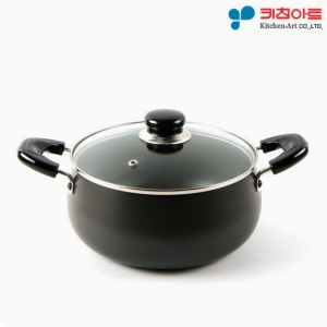 키친아트 주노 블랙 양수냄비 (26cm)_이미지