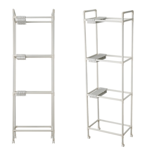 MF매직하우스 카트형 3단 이동식 바지걸이 행거_이미지