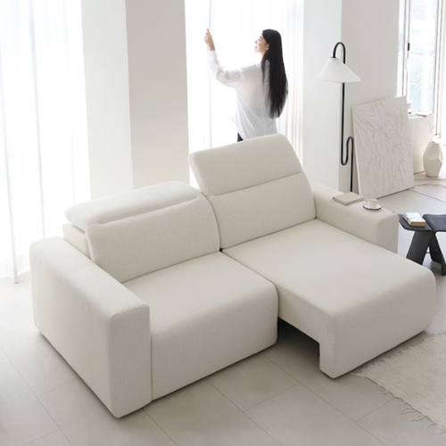 눕 바미 모션 슬라이드 타이보텍스 패브릭 소파 3인용_이미지