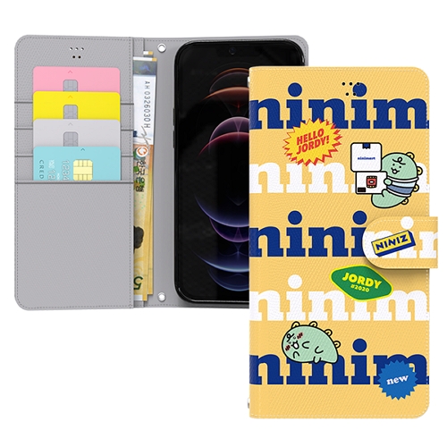 아이콘스 갤럭시A73 니니즈 죠르디 니니마트 씬 다이어리 케이스_이미지
