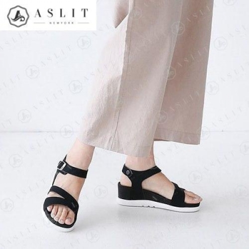  애슬릿 여성 포인트 발목 스트랩 플랫폼 여름 샌들 6924515