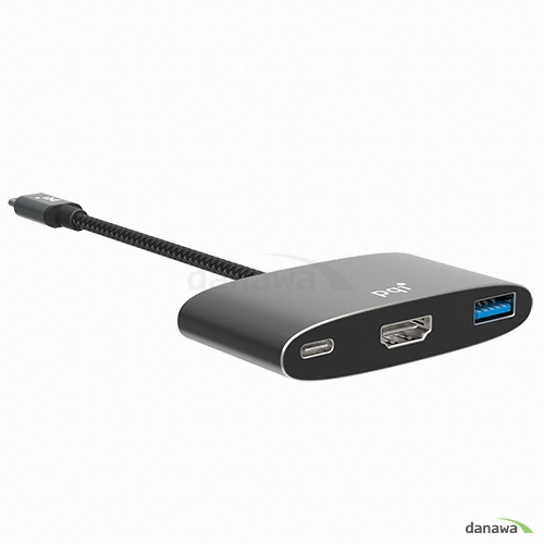 PQI 3포트 USB Type C 멀티 허브_이미지