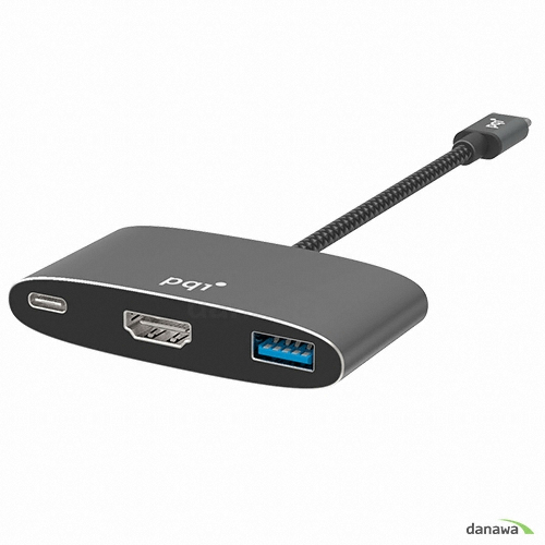 PQI 3포트 USB Type C 멀티 허브_이미지