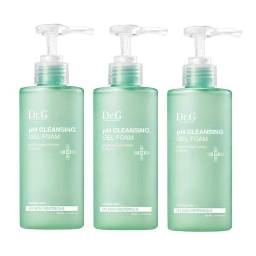 닥터지 약산성 클렌징 젤 폼 200ml (3개)_이미지
