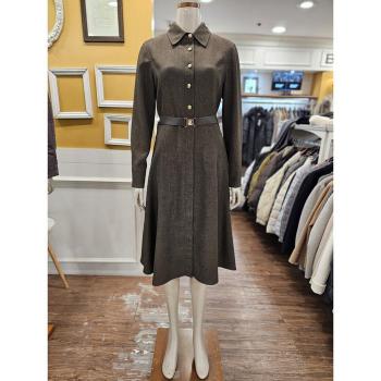 BCBG 세이브존01 버튼 포인트 벨티드 원피스 B5D9O605 S44880336_이미지