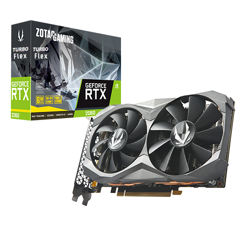 ZOTAC 지포스 RTX 2060 TURBO FLEX D6 6GB_이미지