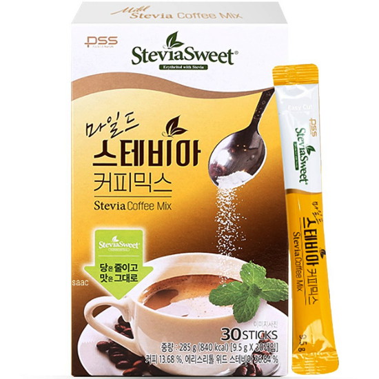 펄세스 마일드 스테비아 커피믹스 30개입 (6개)_이미지