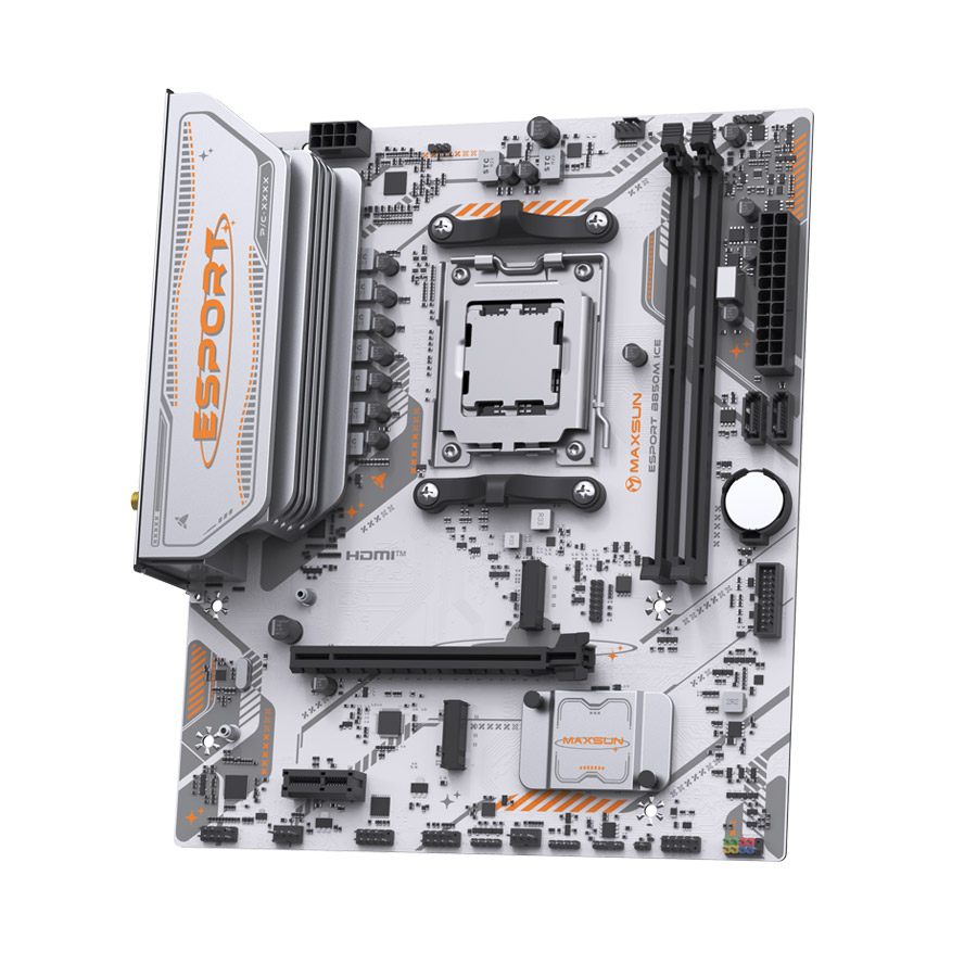 MAXSUN e������ B850M WIFI ICE ��ص���