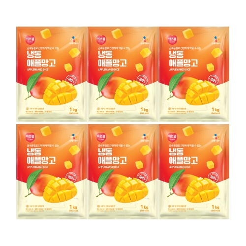 이츠웰 냉동 애플망고 1kg (6개)_이미지