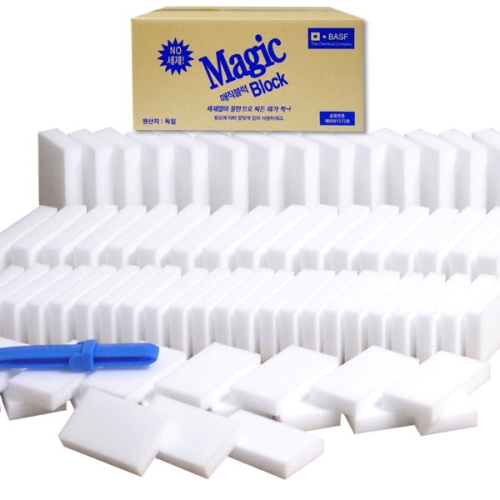 해피세일 독일 매직블럭 중형100P+집게/매직폼/청소스펀지이미지입니다. 누르면 해당 게시물로 새창이동합니다.