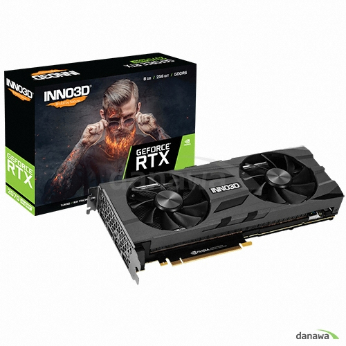 INNO3D 지포스 RTX 2070 SUPER OC D6 8GB 백플레이트