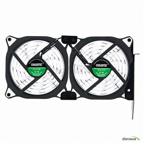 COOLERTEC ECB-02 듀얼링 화이트_이미지