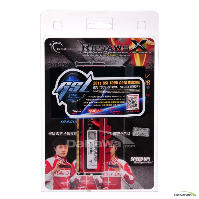 G.SKILL DDR3-1333 CL9 RIPJAWS XL 티뮤 (4GB)_이미지