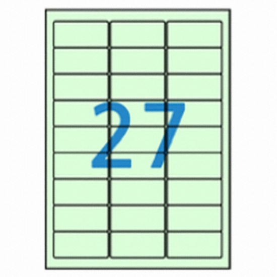 올바른라벨 컬러 라벨 AL027PG (50매)_이미지