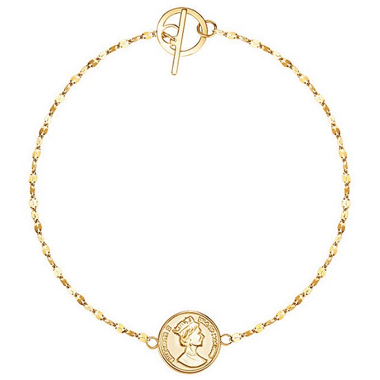 14K 엘리자베스 코인 시크릿 팔찌
