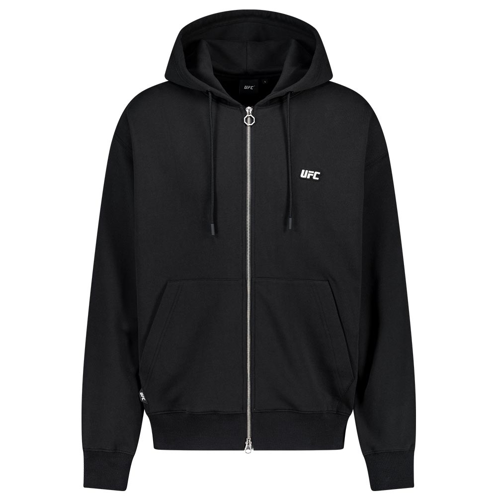 베이직 릴렉스핏 후드 집업 U2HDV1303BK