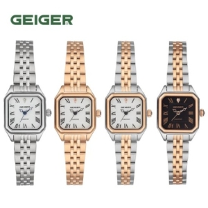가이거 여성 옥타곤 다이아 메탈시계 GE1260_이미지