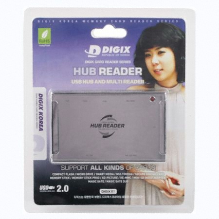 디직스 USB HUB&MULTI 카드리더기_이미지