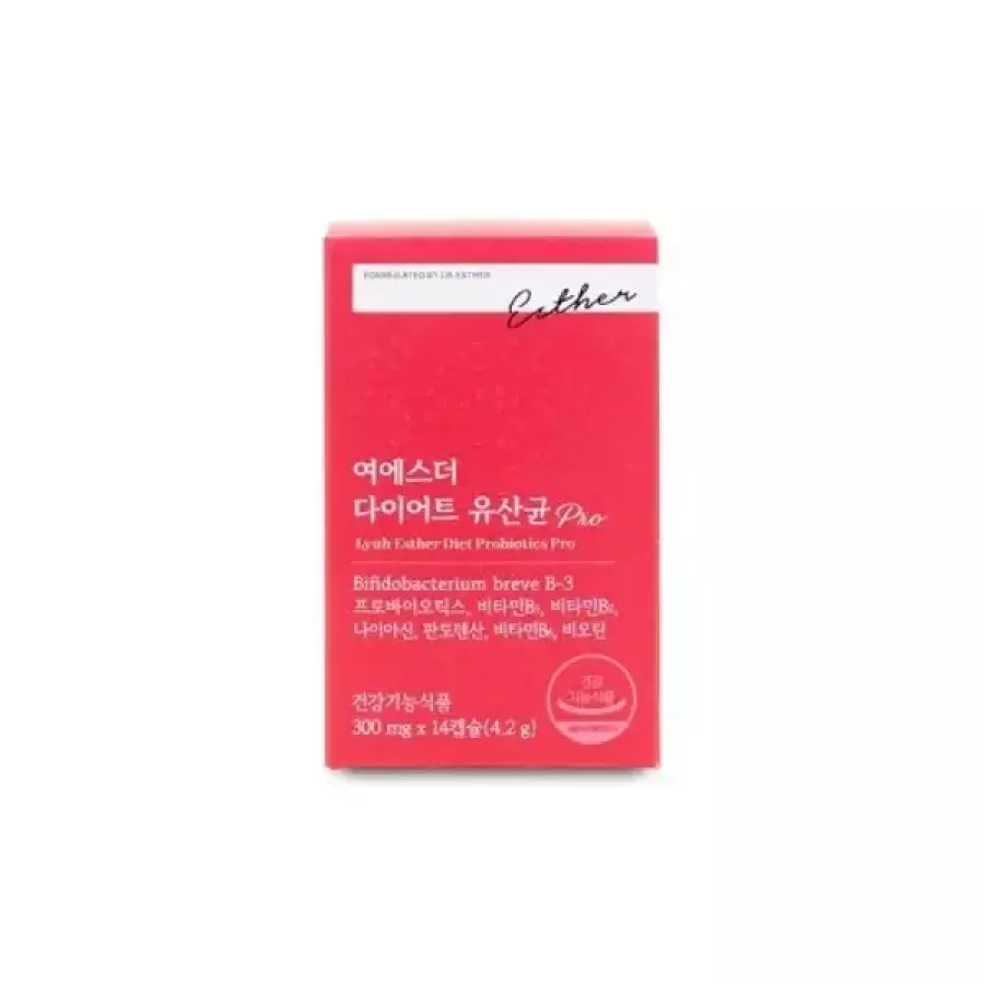 에스더포뮬러 여에스더 다이어트 유산균 프로 300g 14캡슐이미지입니다. 누르면 해당 게시물로 새창이동합니다.