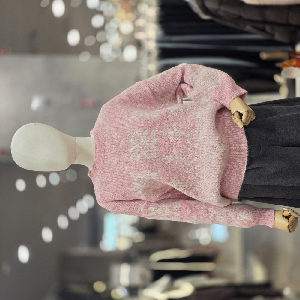 트렌드컬렉션 스노우 니트 TRKA26152