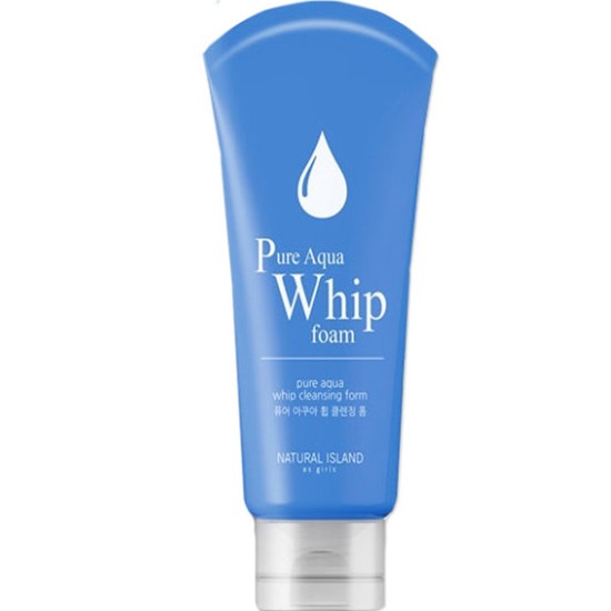 C2Y 내추럴 아일랜드 퓨어 아쿠아 휩 클렌징폼 220ml (1개)_이미지