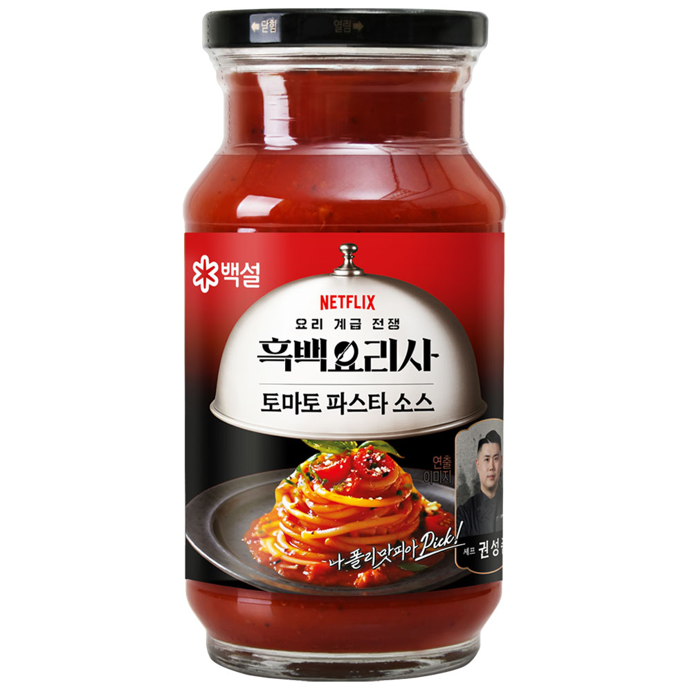 백설 흑백요리사 토마토 파스타 소스 600g