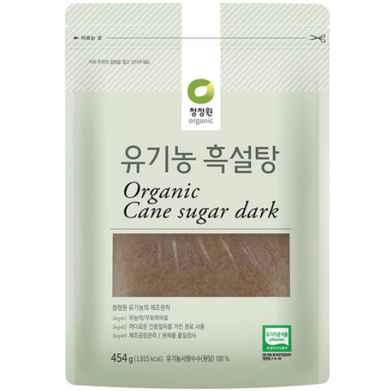 청정원 유기농 흑설탕 454g (6개)_이미지