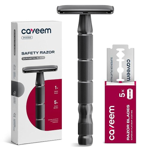 CAVEEM 더블 엣지 클래식 안전 면도기
