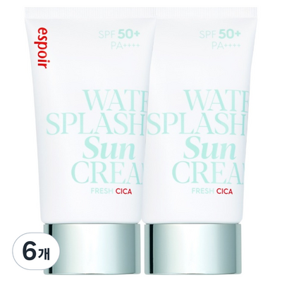 에스쁘아 워터 스플래쉬 선크림 프레쉬 시카 60ml (6개)_이미지