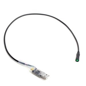 바이시클 전기 용 USB 프로그래밍 케이블 Bafang 미드 드라이브 모터 BBS02B BBSHD 키트 변환 전자_이미지