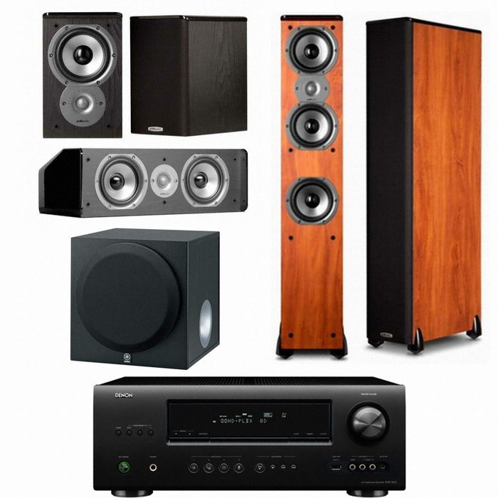 폴크오디오 TSi400 5.1채널 + 데논 AV리시버 (AVR-1612, YST-SW012)_이미지