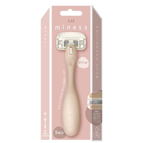 카이 miness 바디 면도기 + 면도날 [면도기1개+날1개]