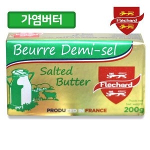 라꽁비에뜨 프랑스 프리차드 무염 버터 200g (1개)_이미지