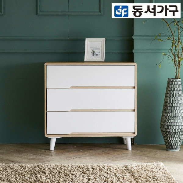 동서가구 칸델 3단 서랍장 800_이미지