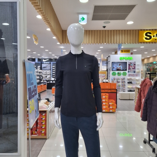 냉감 소매 반집업 티셔츠 1M25434-2_US