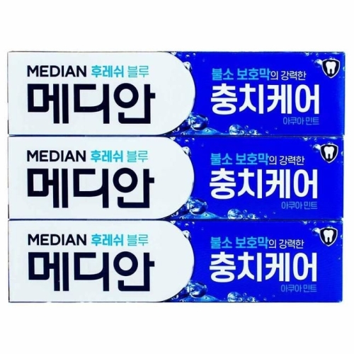 아모레퍼시픽 메디안 후레쉬 블루 치약 120g [3개]
