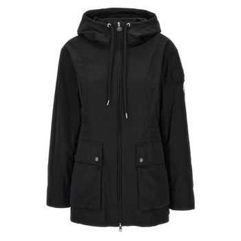 몽클레르 세실 여성 후드 자켓 블랙 76271485