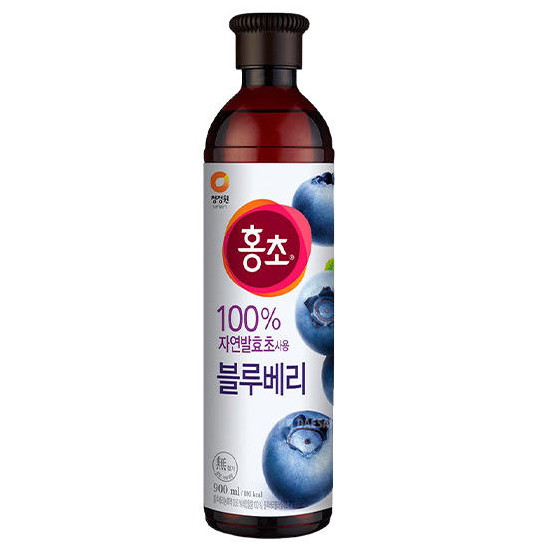 대상 청정원 홍초 블루베리 900ml (4개)_이미지