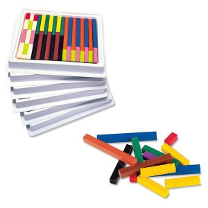 러닝리소스 LER7502 수막대 학급 세트 플라스틱 Cuisenaire Rods Multi-Pack Plastic Rods_이미지