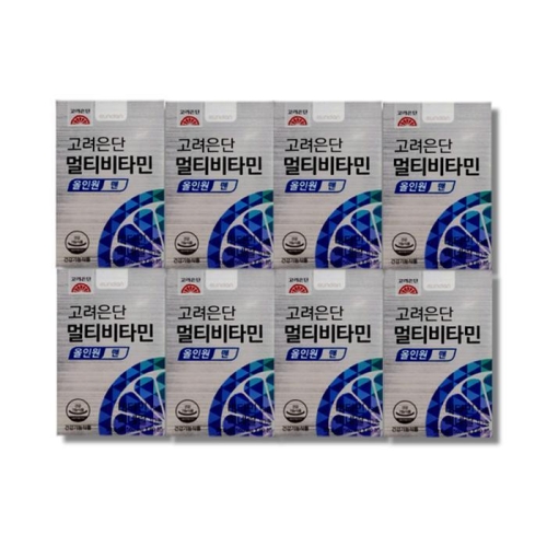 고려은단 멀티비타민 올인원 맨 60정 (8개)