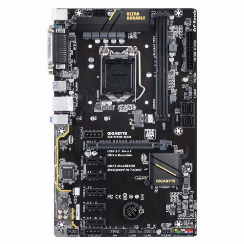 GIGABYTE GA-H110-D3A BTC 듀러블에디션 제이씨현_이미지