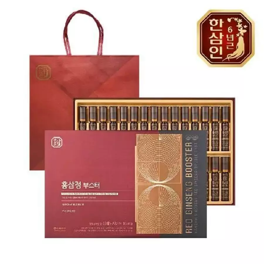 한삼인 홍삼정 부스터 20.5g 30병 (4개)_이미지