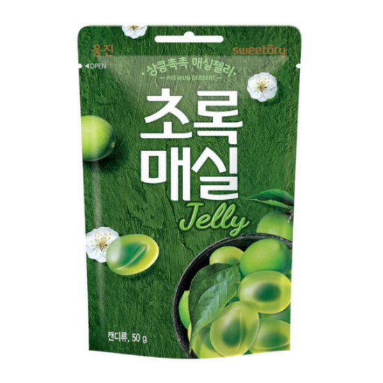 웅진식품 초록매실 젤리 50g (10개)