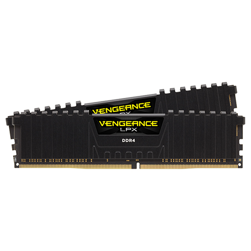 CORSAIR DDR4-3600 CL18 VENGEANCE LPX BLACK 패키지 (64GB(32Gx2))_이미지