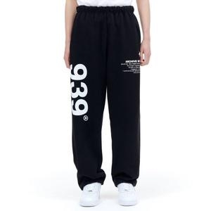 아카이브 볼드 ARCHIVE BOLD 939 LOGO SWEAT PANTS BLACK AB21FASW001BK 121072