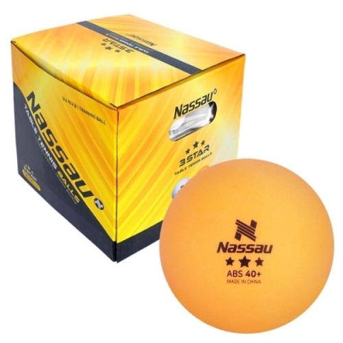  낫소 3성 탁구공 120입 ABS 오렌지 NXTT-120
