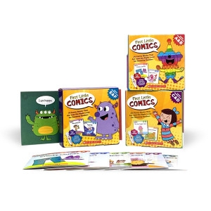 SCHOLASTIC 기초리더스 퍼스트리틀코믹스 3종 풀세트 팝펜호환도서 팝펜별도