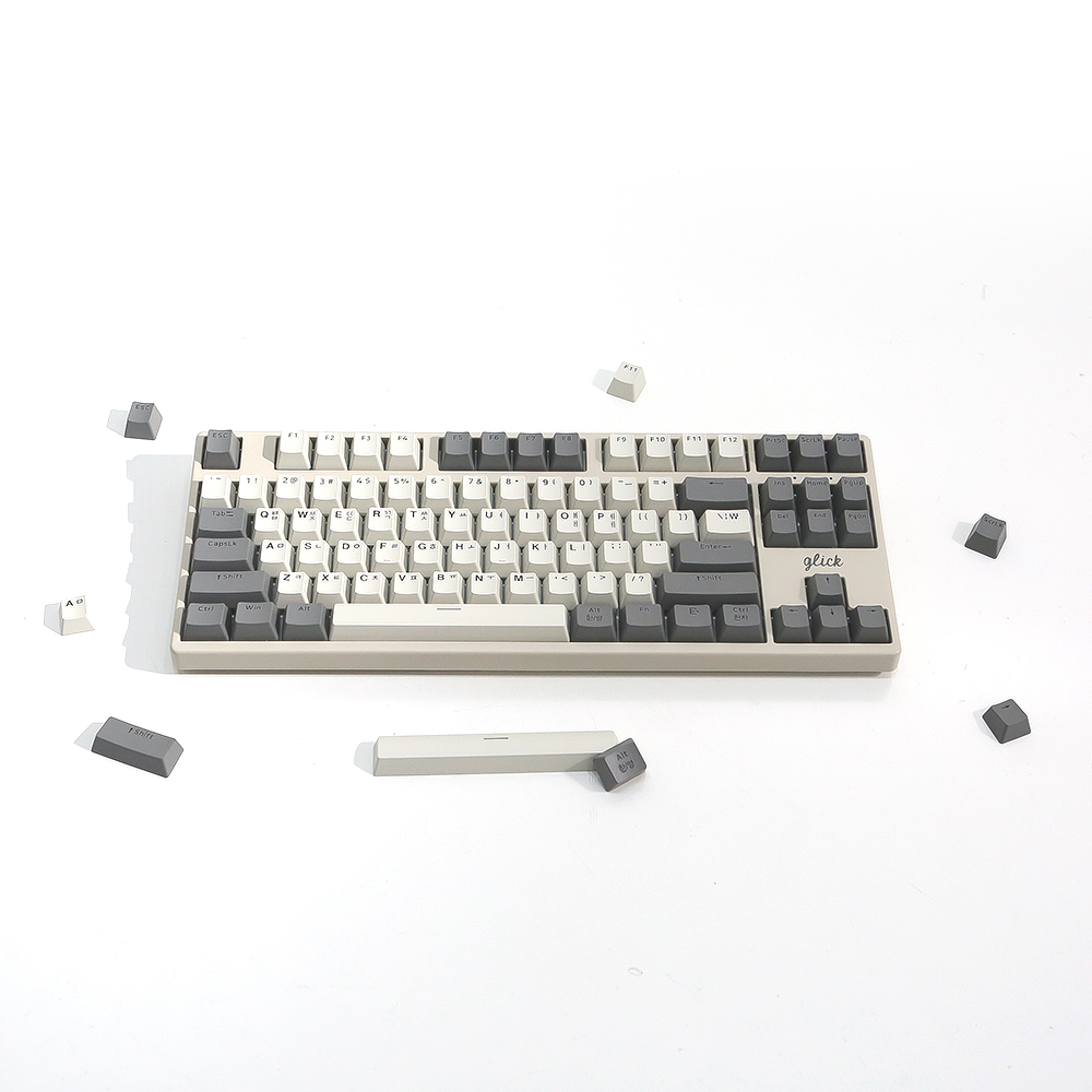 지클릭커 레트로 PBT 키캡_이미지